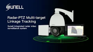 سونيل رادار-PTZ متعدد الأهداف ربط تتبع نظام المراقبة بالفيديو