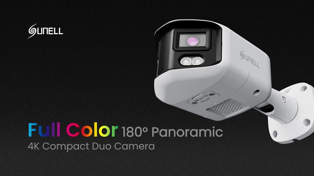 كاميرا سونيل البانورامية البانورامية 180 درجة بدقة 4K المدمجة Duo