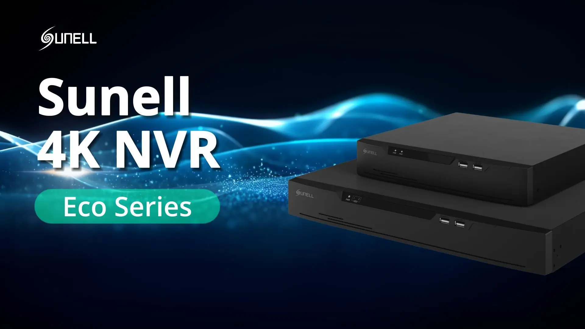 سونيل ايكو سلسلة NVR تعليمات الميزات الكاملة